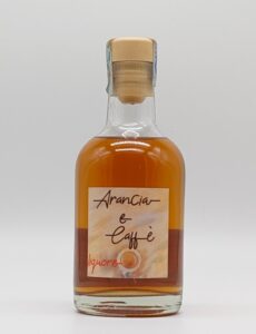 Grappa arancio e caffè in Piemonte